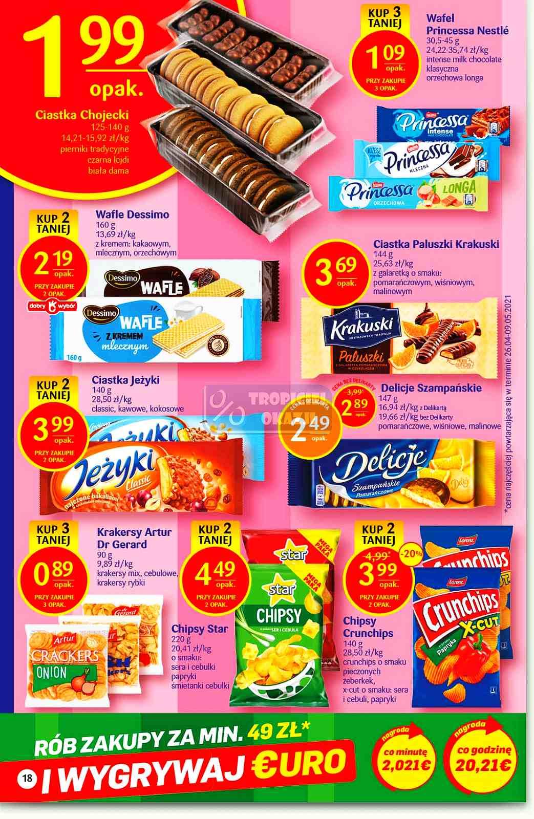 Gazetka promocyjna Delikatesy Centrum str. 18