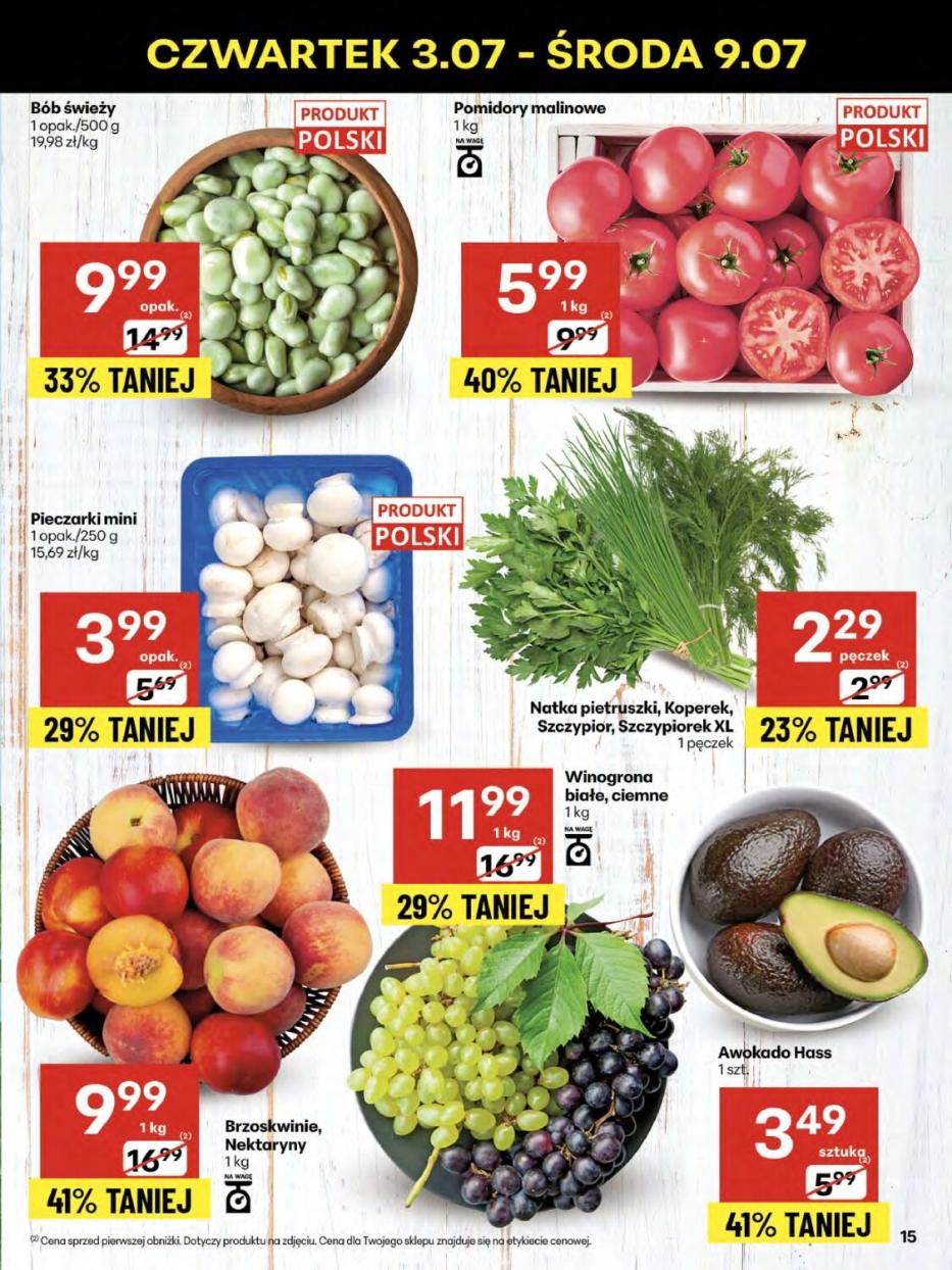 Gazetka promocyjna Delikatesy Centrum str. 15