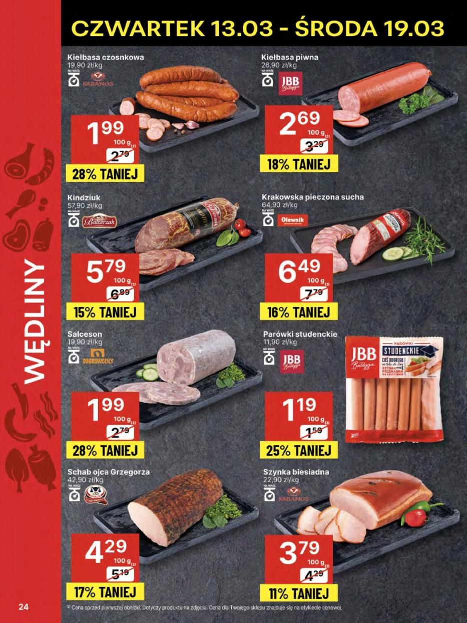Gazetka promocyjna Delikatesy Centrum str. 24