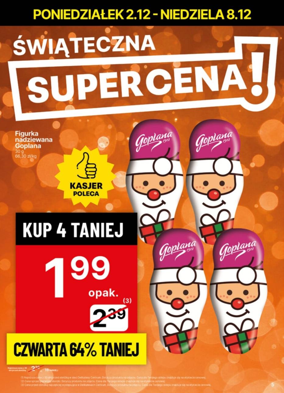 Gazetka promocyjna Delikatesy Centrum str. 5