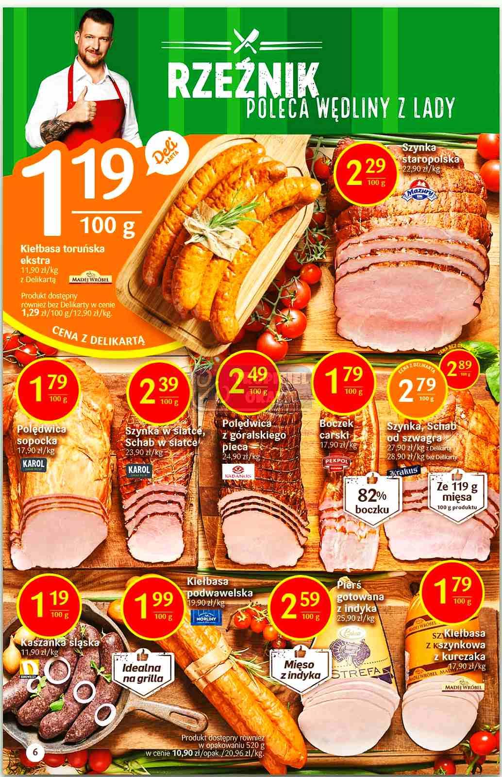 Gazetka promocyjna Delikatesy Centrum str. 6
