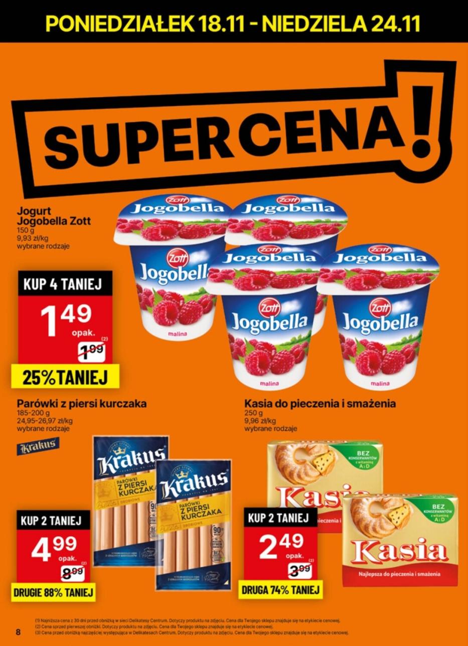 Gazetka promocyjna Delikatesy Centrum str. 8