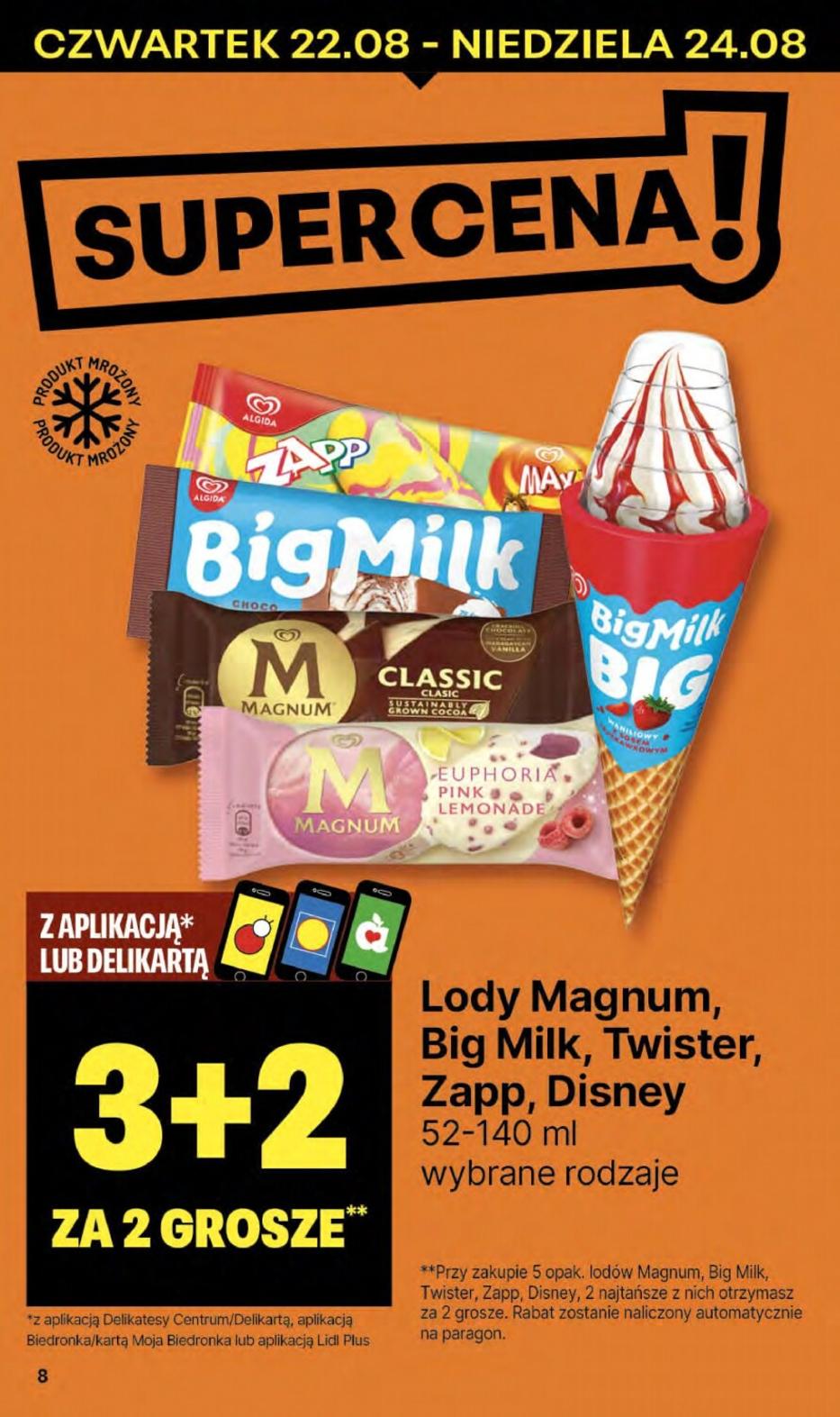Gazetka promocyjna Delikatesy Centrum str. 8