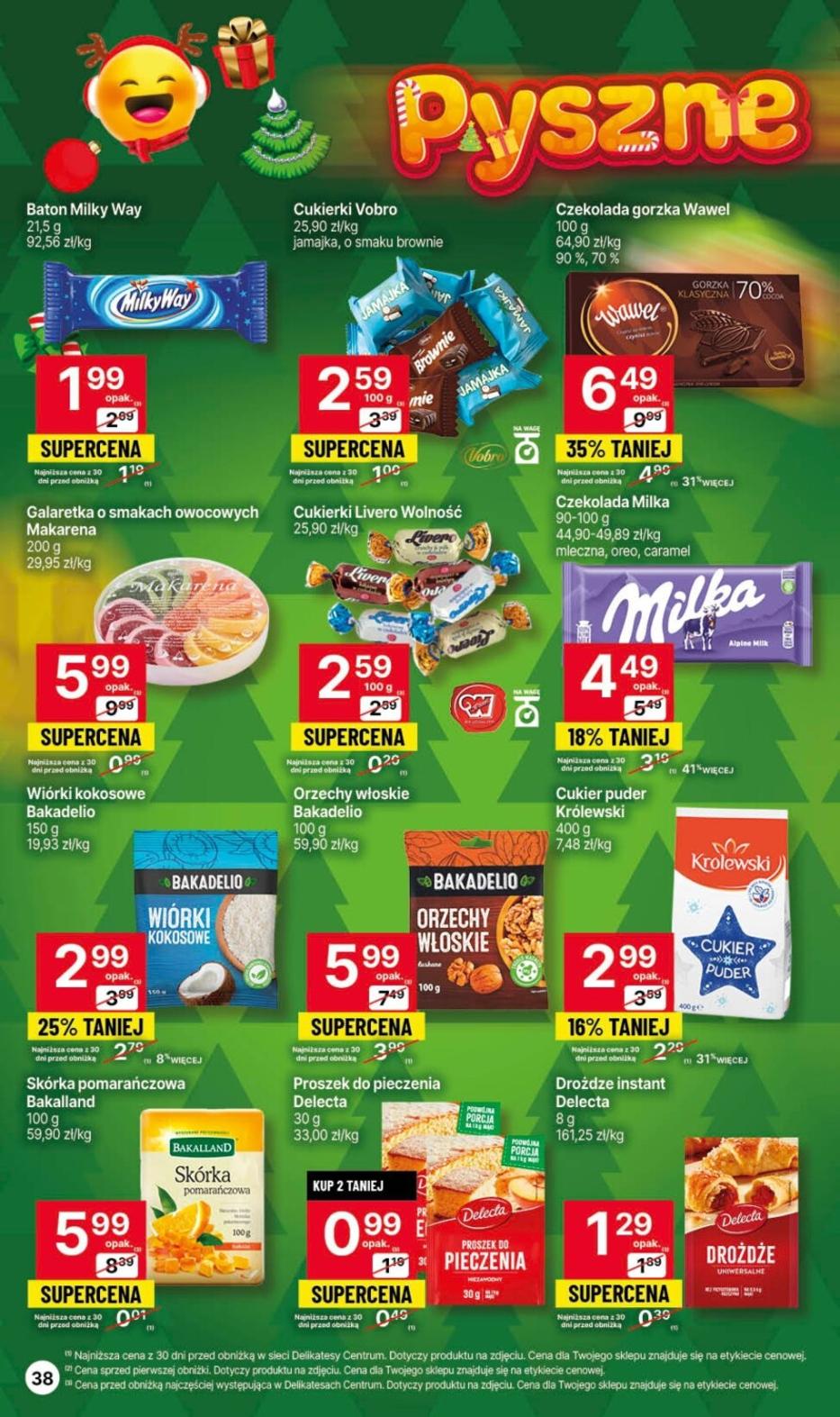 Gazetka promocyjna Delikatesy Centrum str. 38