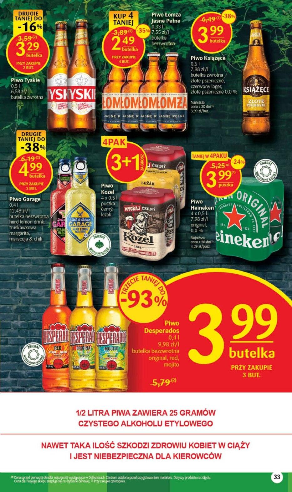 Gazetka promocyjna Delikatesy Centrum str. 33