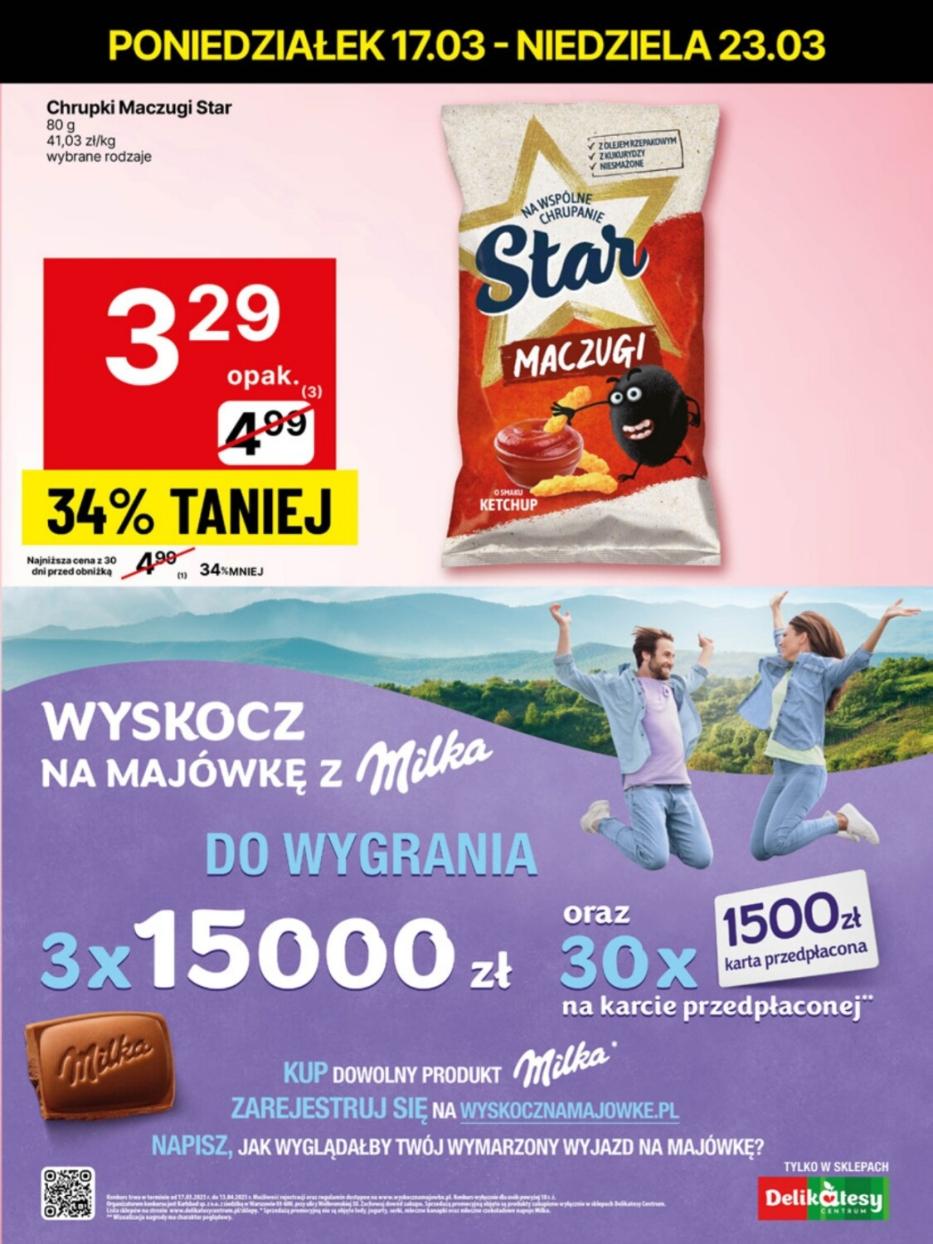 Gazetka promocyjna Delikatesy Centrum str. 31
