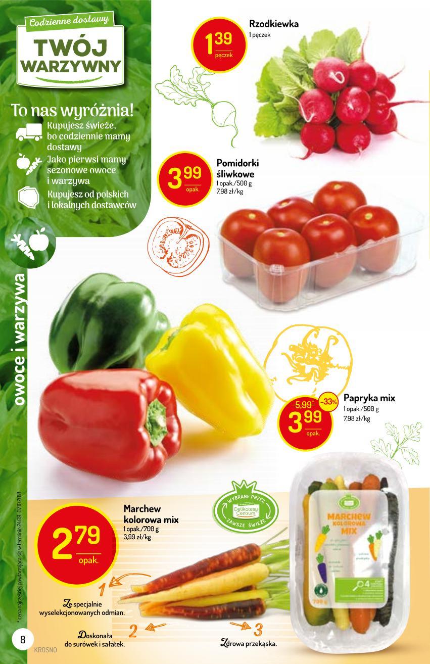 Gazetka promocyjna Delikatesy Centrum str. 8