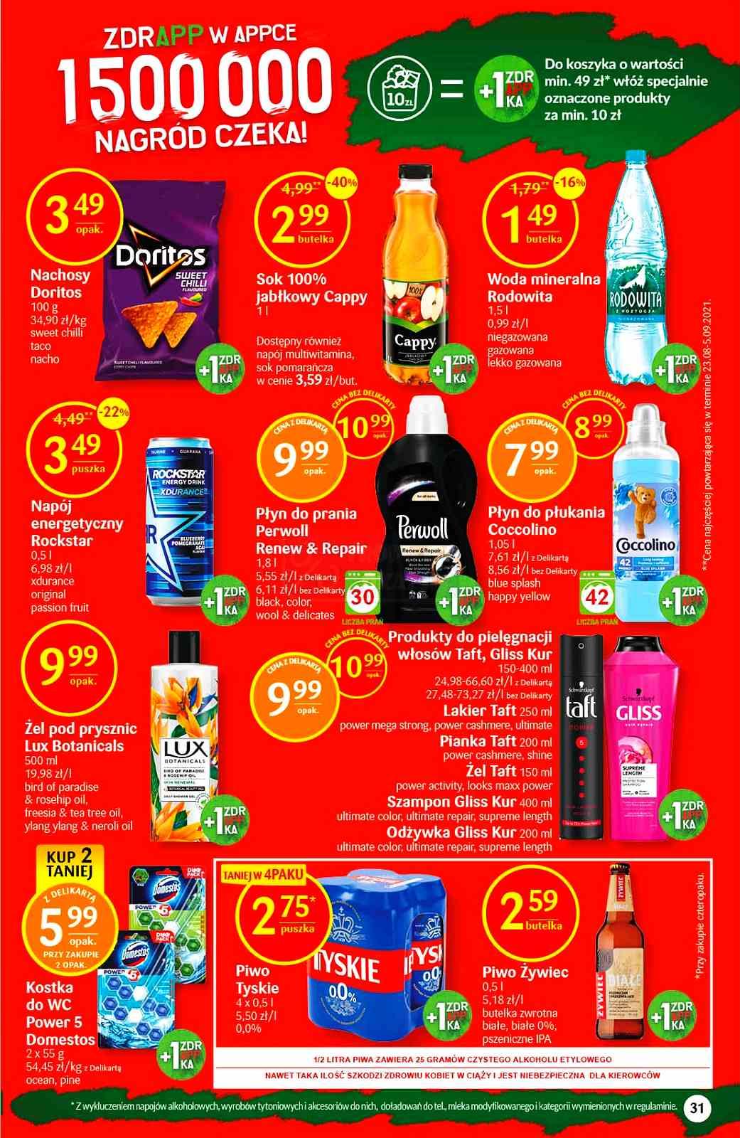 Gazetka promocyjna Delikatesy Centrum str. 31