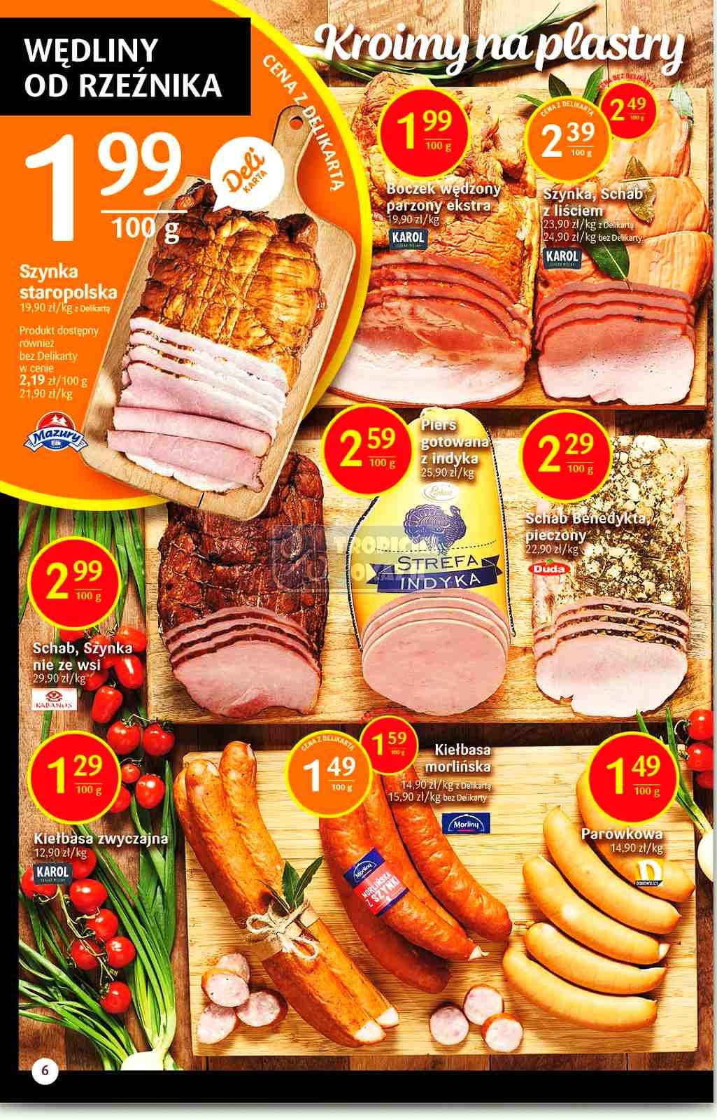 Gazetka promocyjna Delikatesy Centrum str. 6