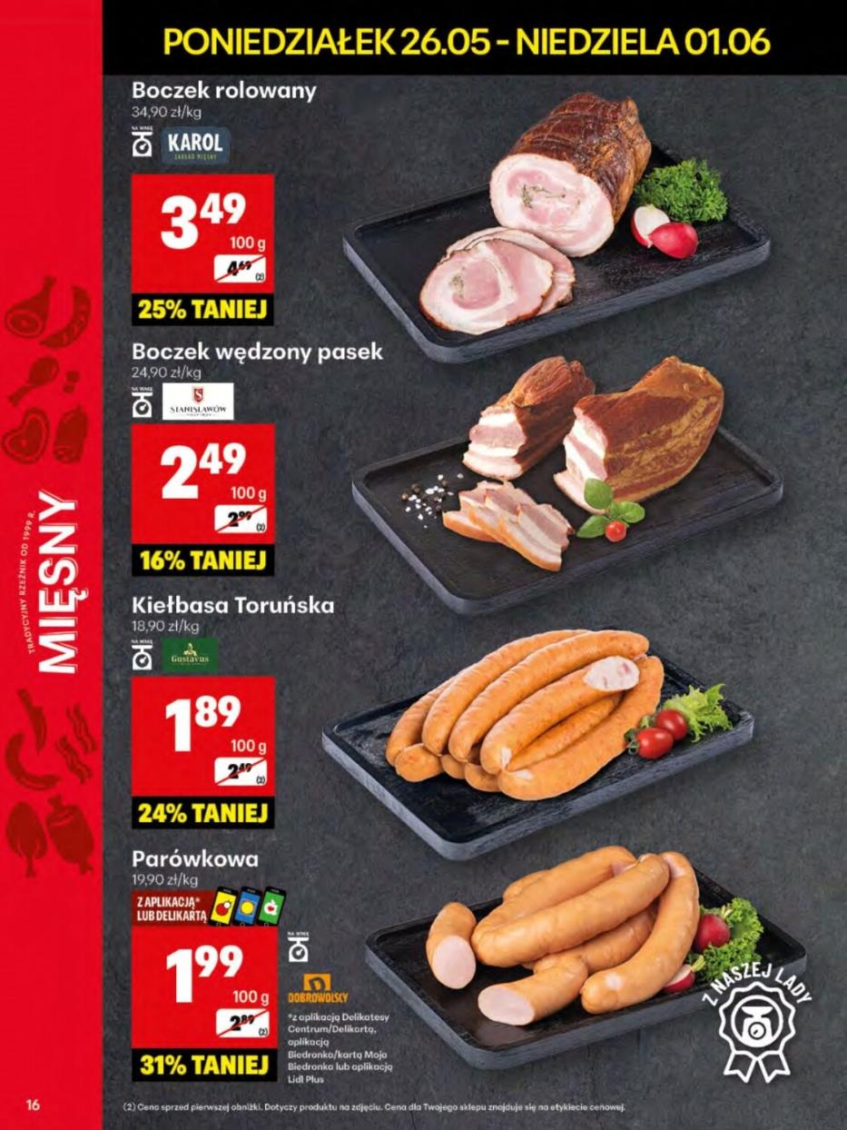 Gazetka promocyjna Delikatesy Centrum str. 16