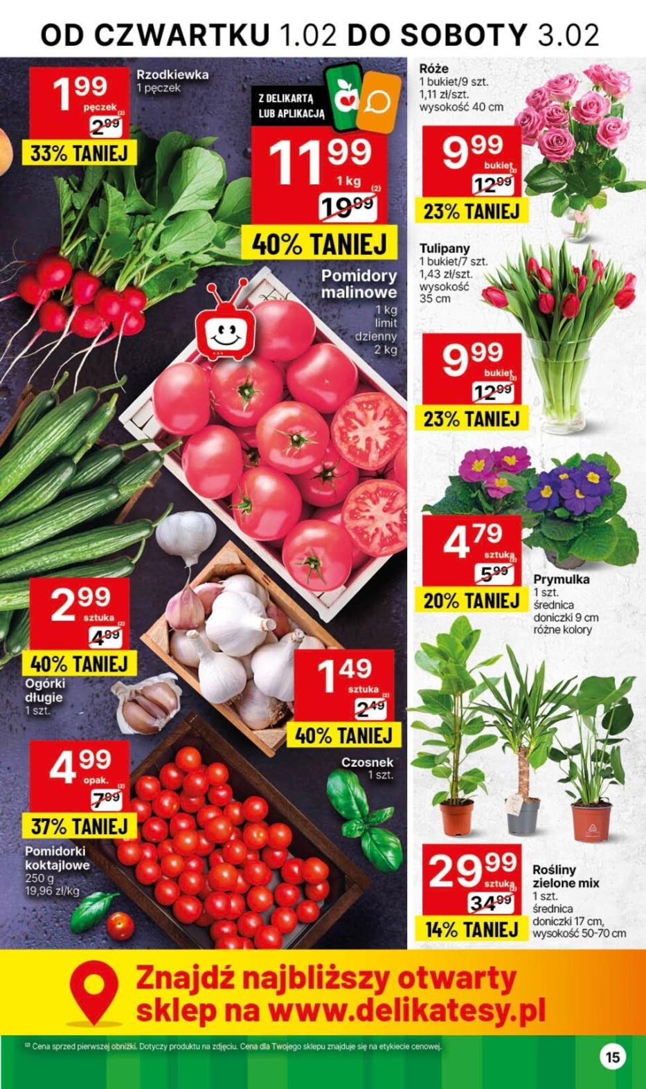 Gazetka promocyjna Delikatesy Centrum str. 15