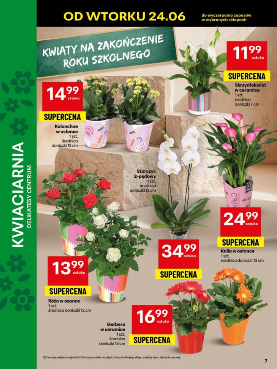 Gazetka promocyjna Delikatesy Centrum str. 7