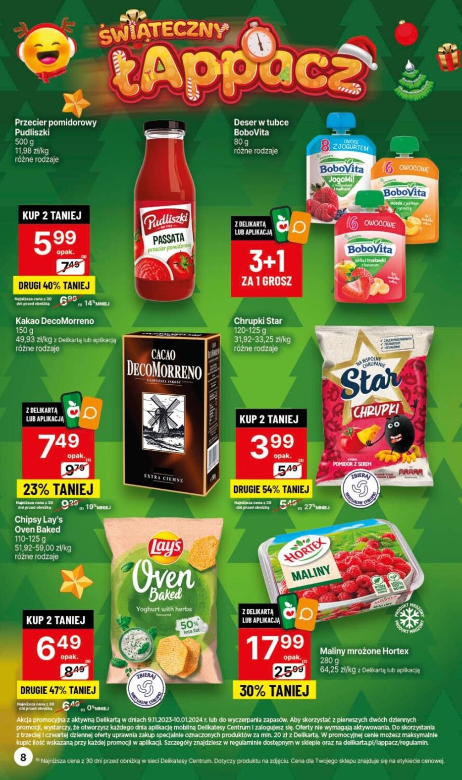 Gazetka promocyjna Delikatesy Centrum str. 8