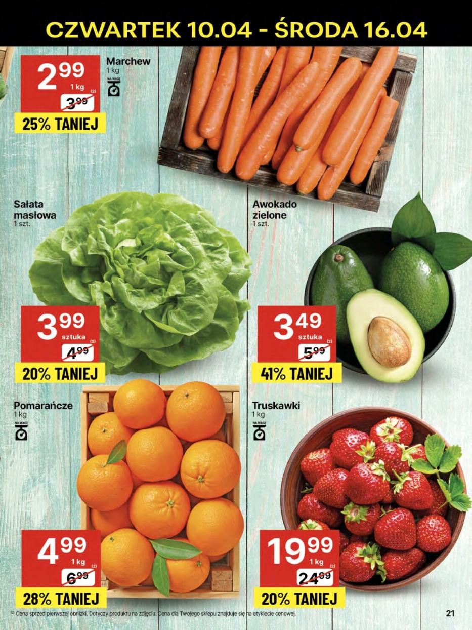 Gazetka promocyjna Delikatesy Centrum str. 21