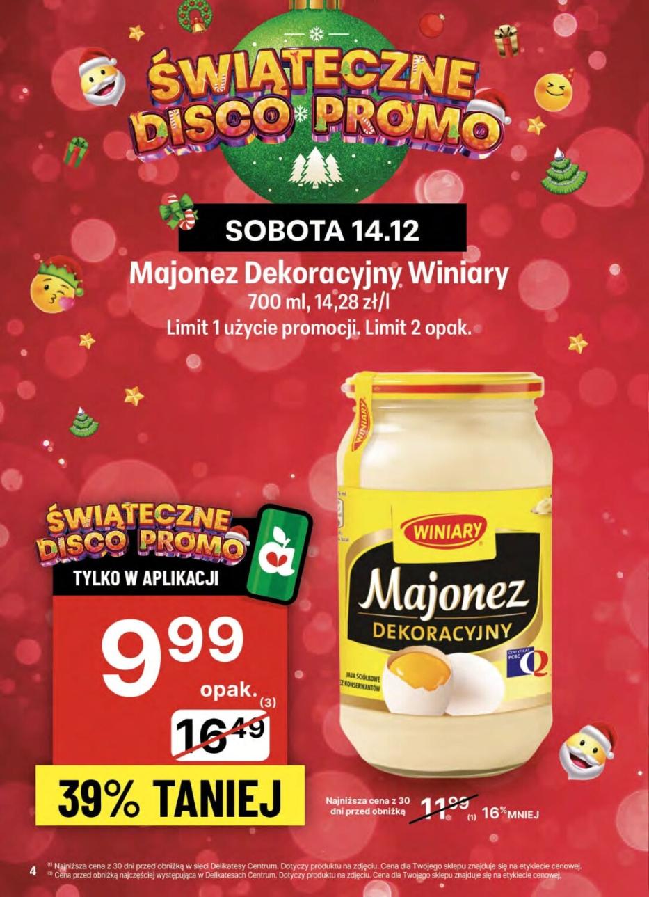 Gazetka promocyjna Delikatesy Centrum str. 4