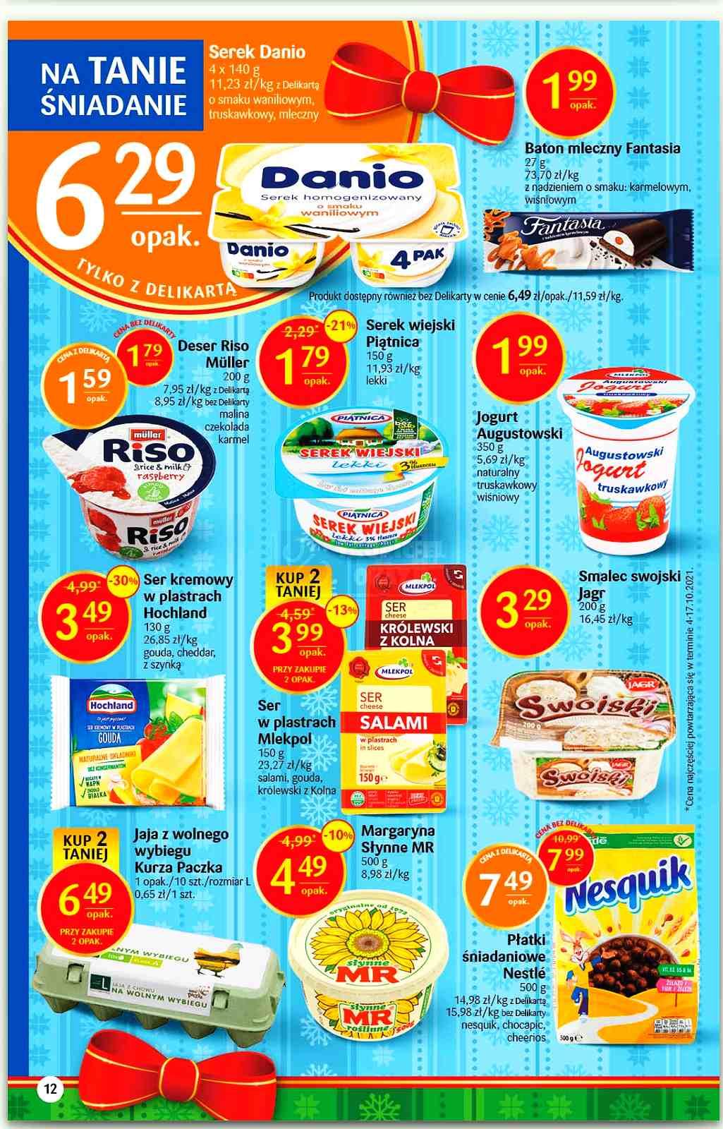 Gazetka promocyjna Delikatesy Centrum str. 12