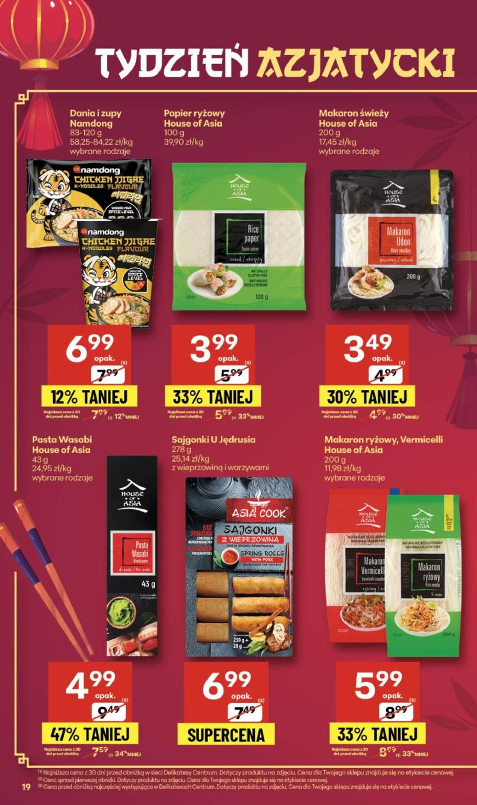 Gazetka promocyjna Delikatesy Centrum str. 19