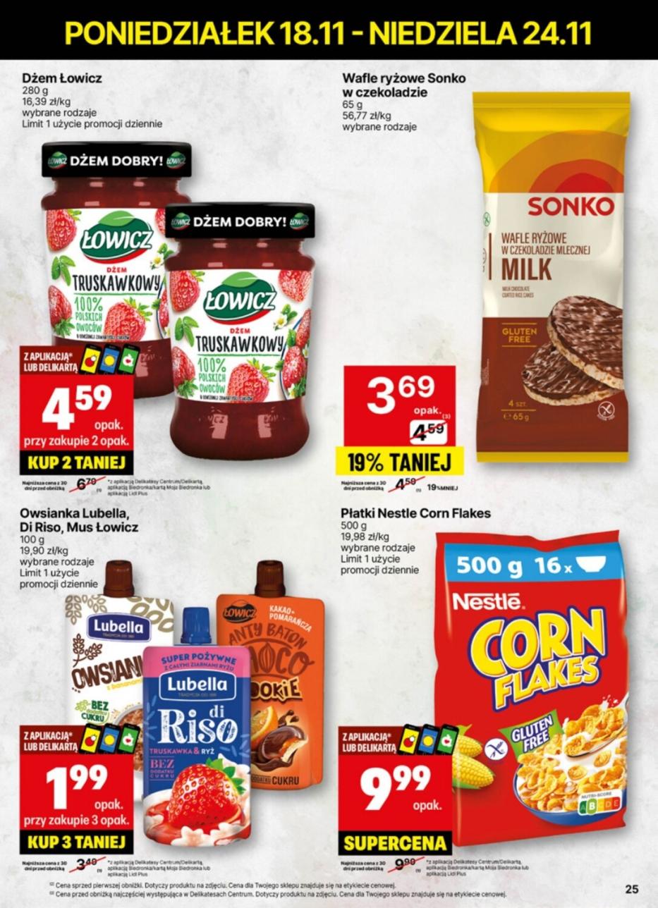 Gazetka promocyjna Delikatesy Centrum str. 25
