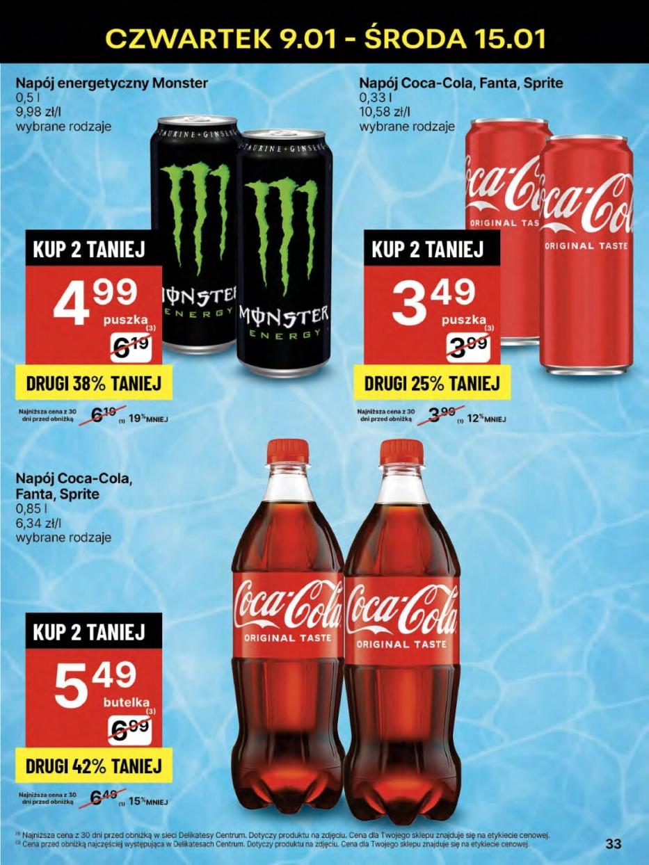 Gazetka promocyjna Delikatesy Centrum str. 33