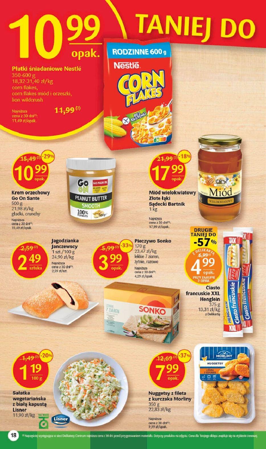 Gazetka promocyjna Delikatesy Centrum str. 18