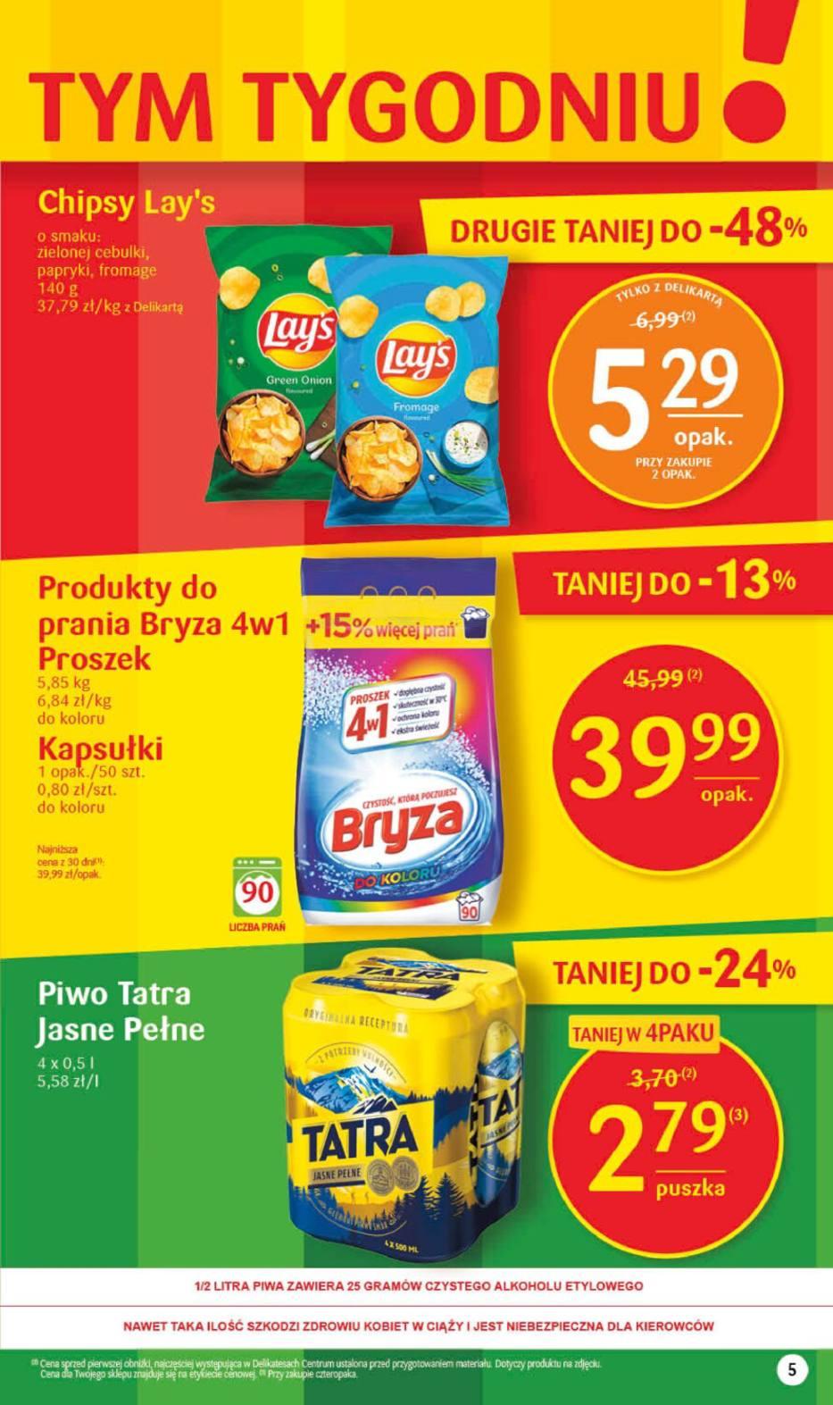 Gazetka promocyjna Delikatesy Centrum str. 5