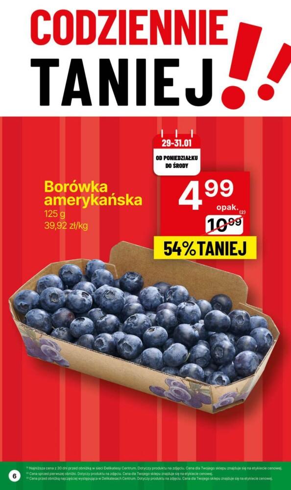 Gazetka promocyjna Delikatesy Centrum str. 6