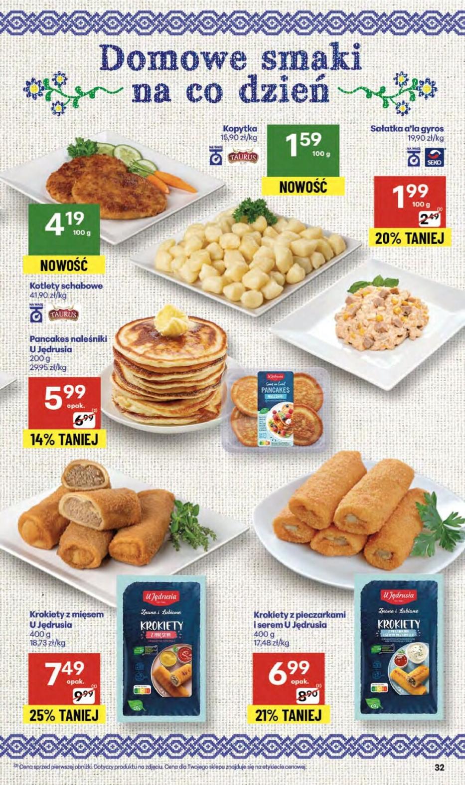 Gazetka promocyjna Delikatesy Centrum str. 32