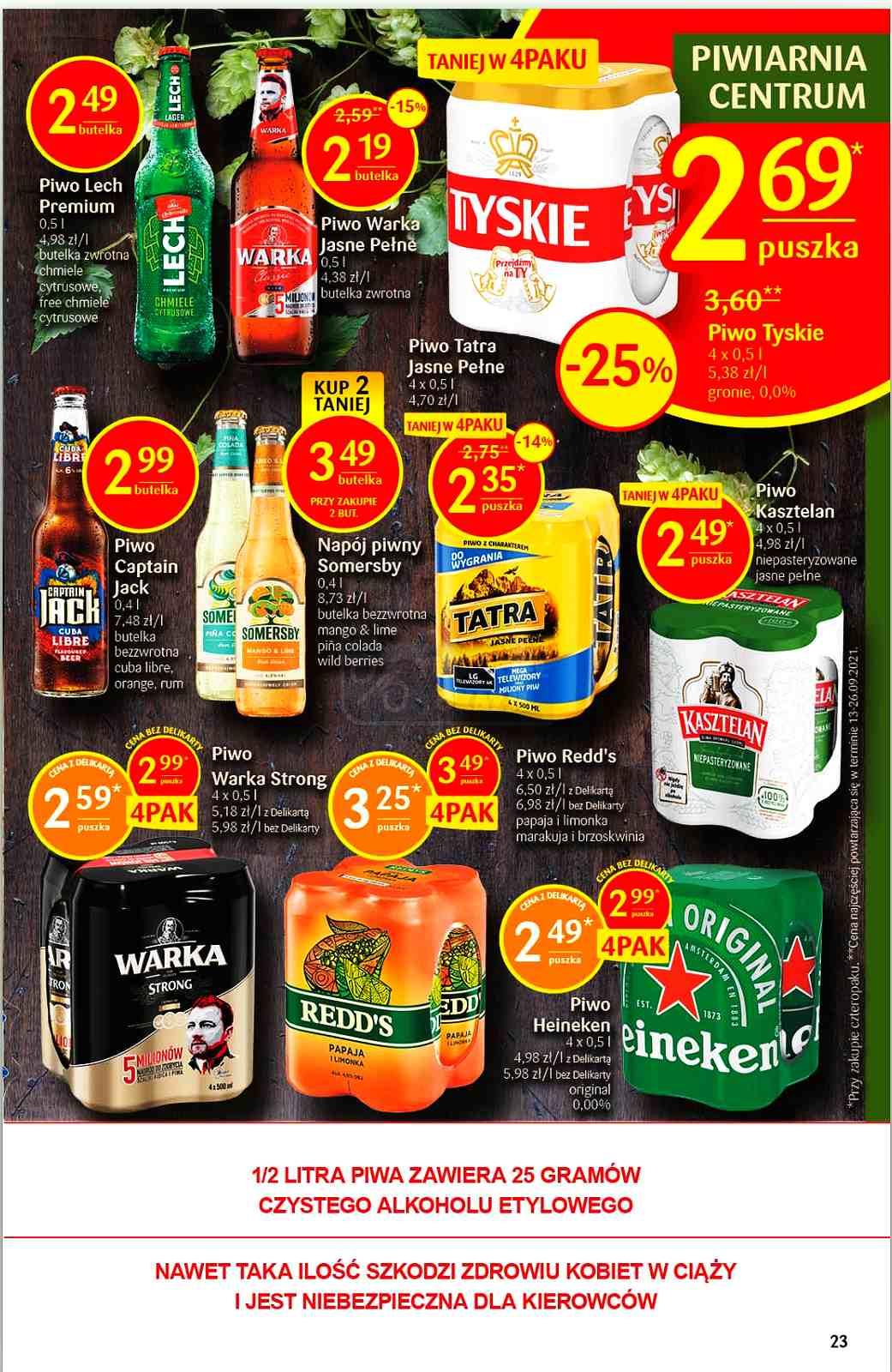 Gazetka promocyjna Delikatesy Centrum str. 23