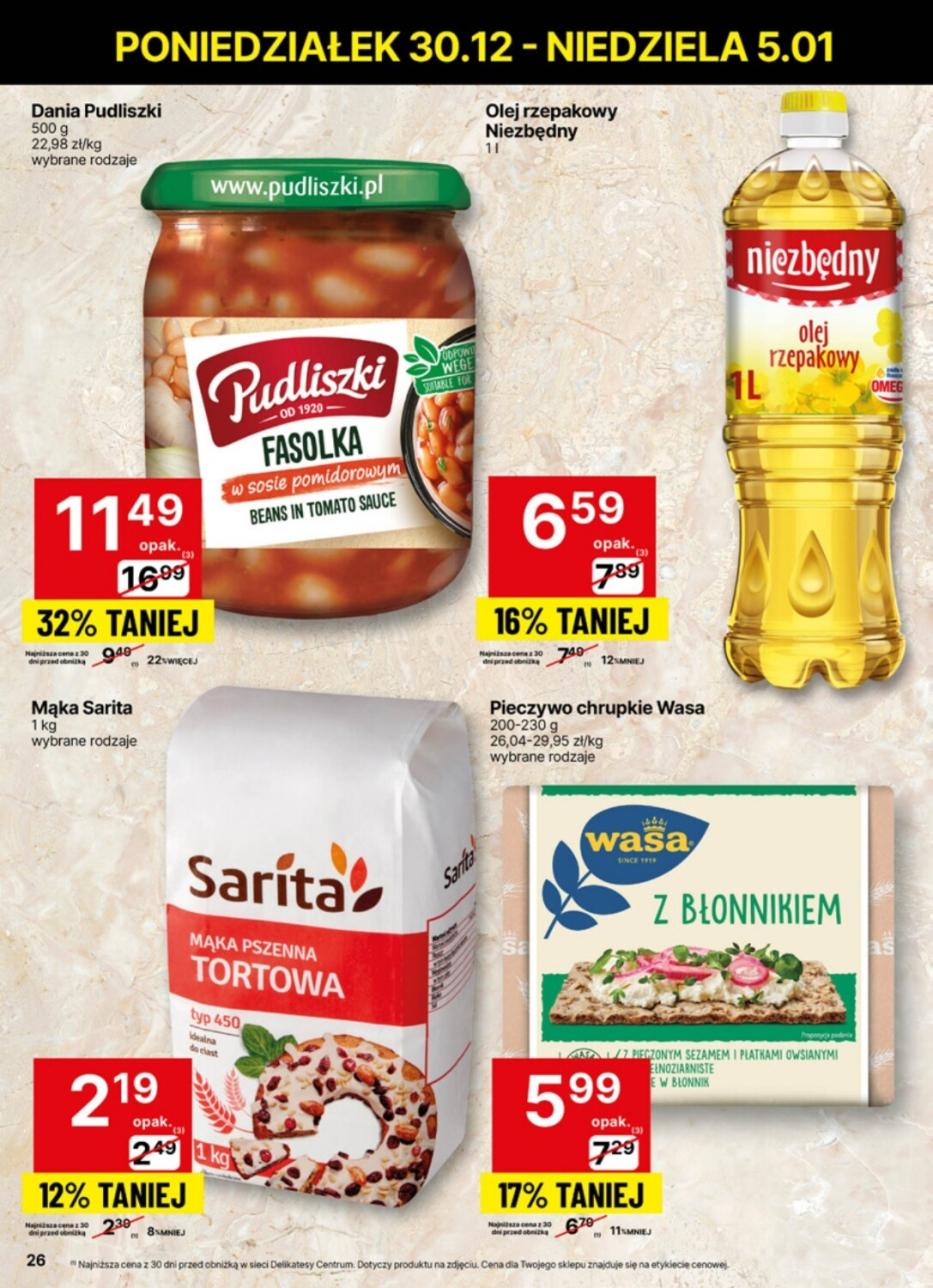 Gazetka promocyjna Delikatesy Centrum str. 26