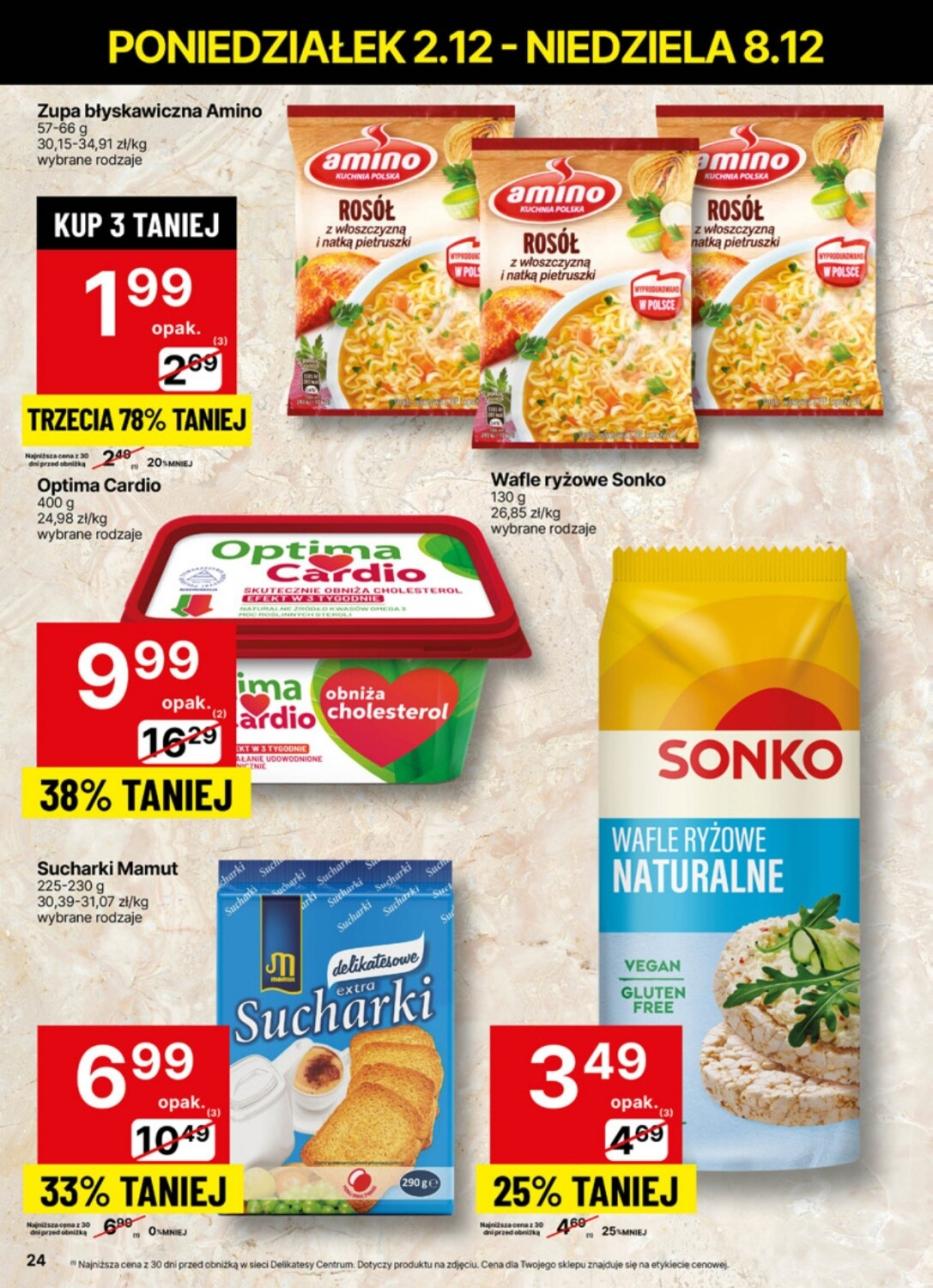 Gazetka promocyjna Delikatesy Centrum str. 24