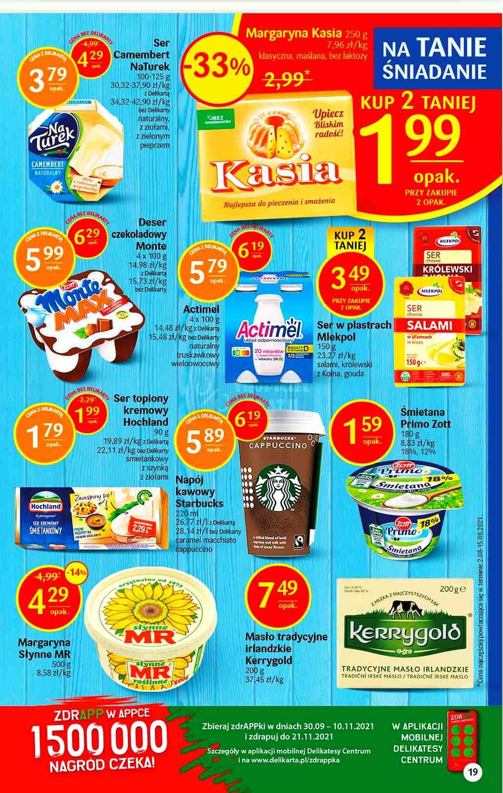 Gazetka promocyjna Delikatesy Centrum str. 19