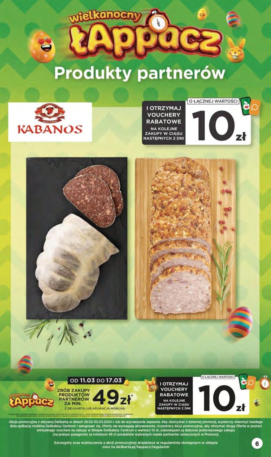 Gazetka promocyjna Delikatesy Centrum str. 6