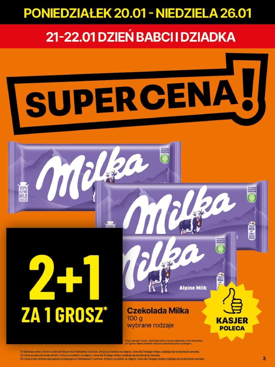 Gazetka promocyjna Delikatesy Centrum str. 3