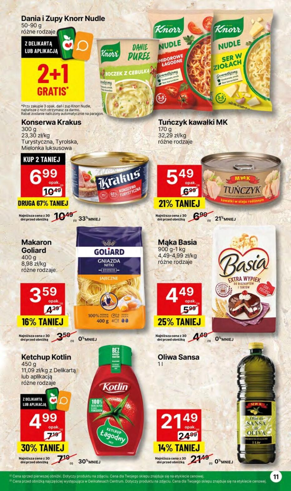 Gazetka promocyjna Delikatesy Centrum str. 11