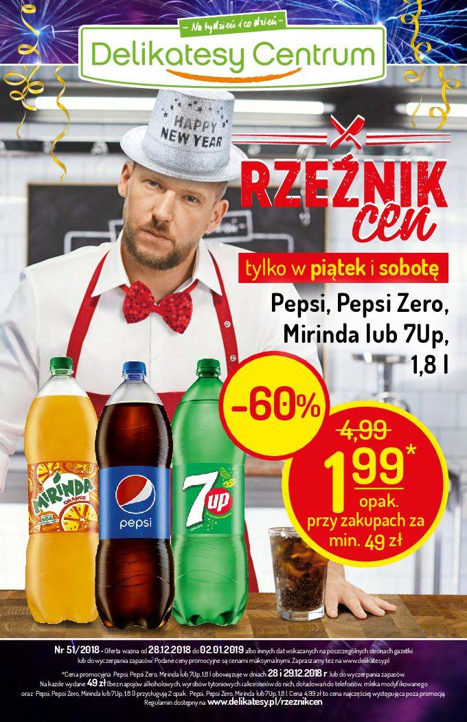 Gazetka promocyjna Delikatesy Centrum str. 1