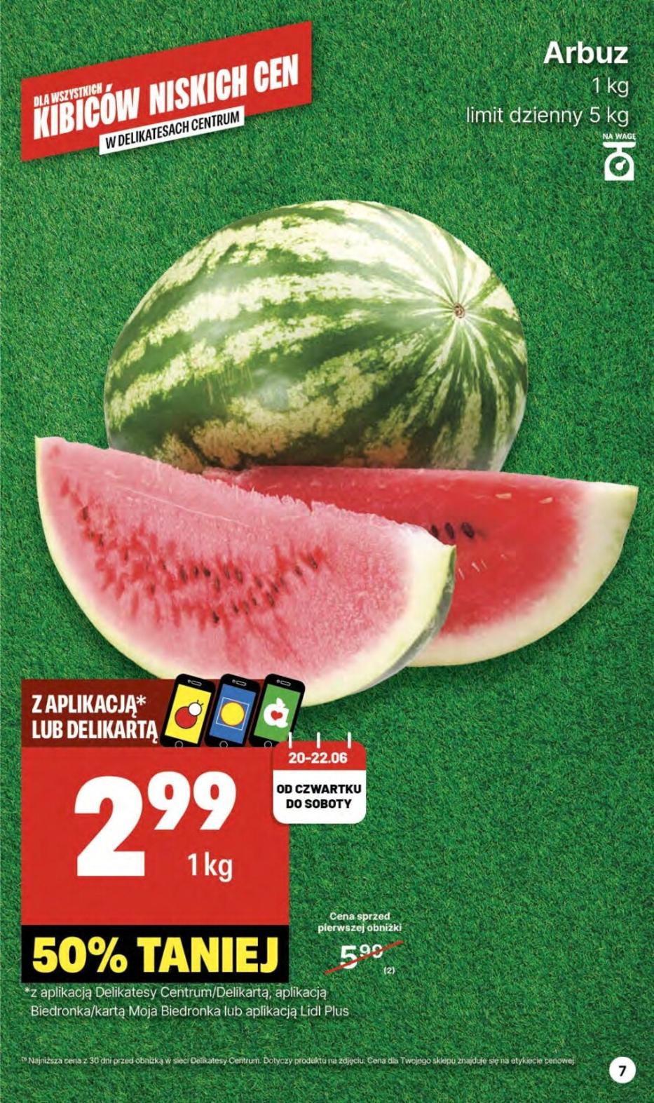 Gazetka promocyjna Delikatesy Centrum str. 7