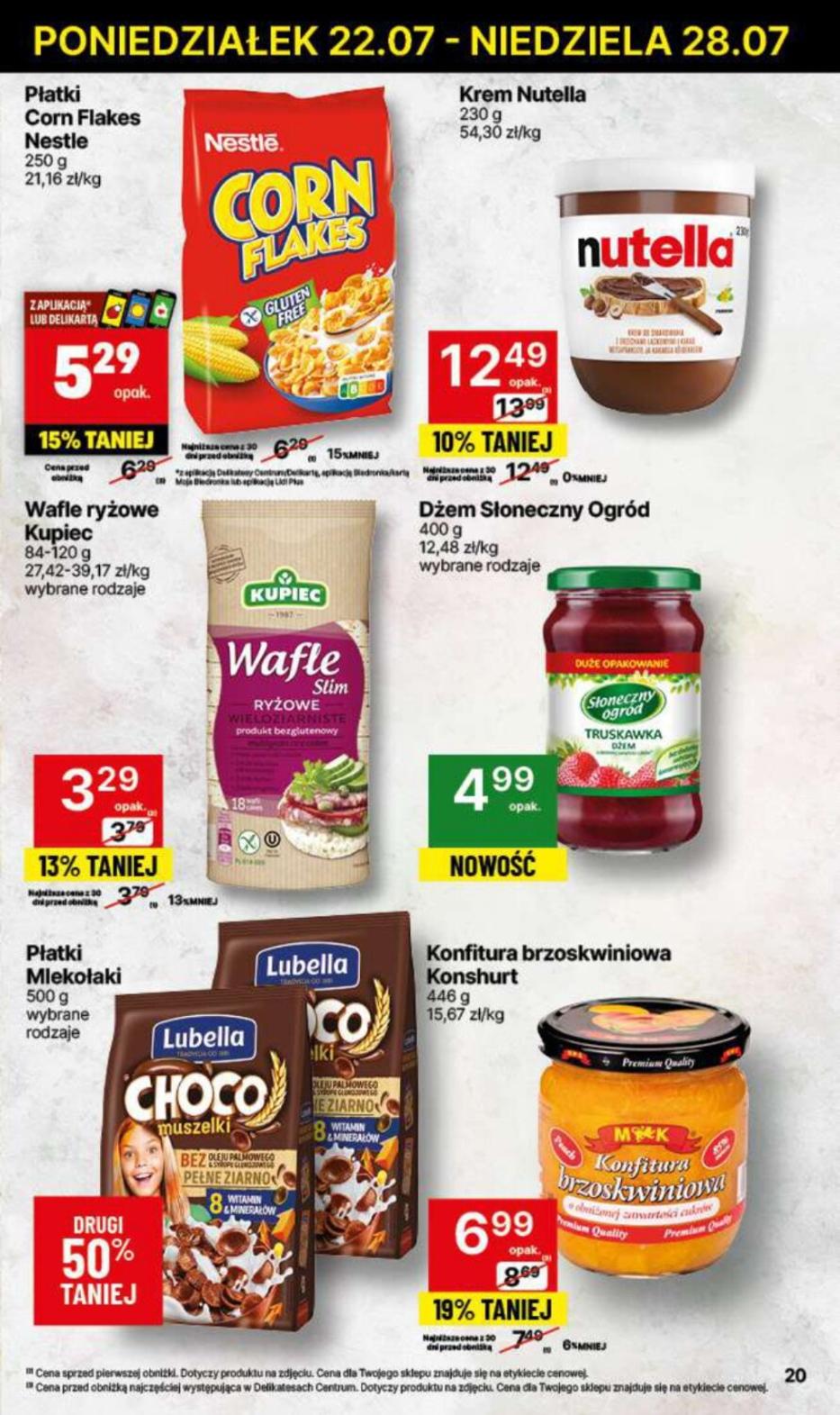 Gazetka promocyjna Delikatesy Centrum str. 20