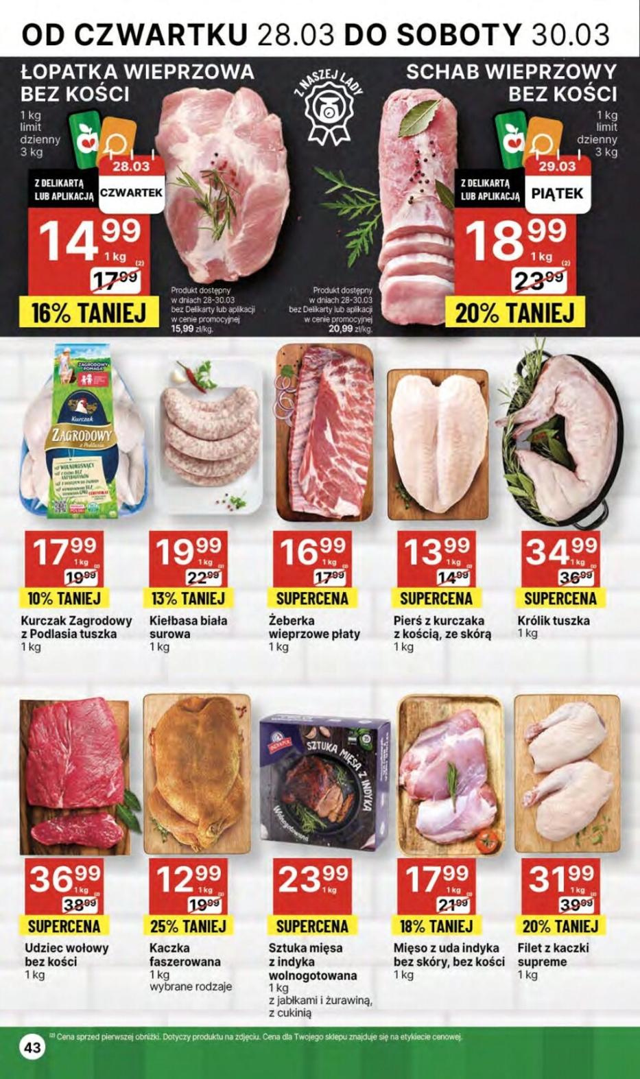 Gazetka promocyjna Delikatesy Centrum str. 43