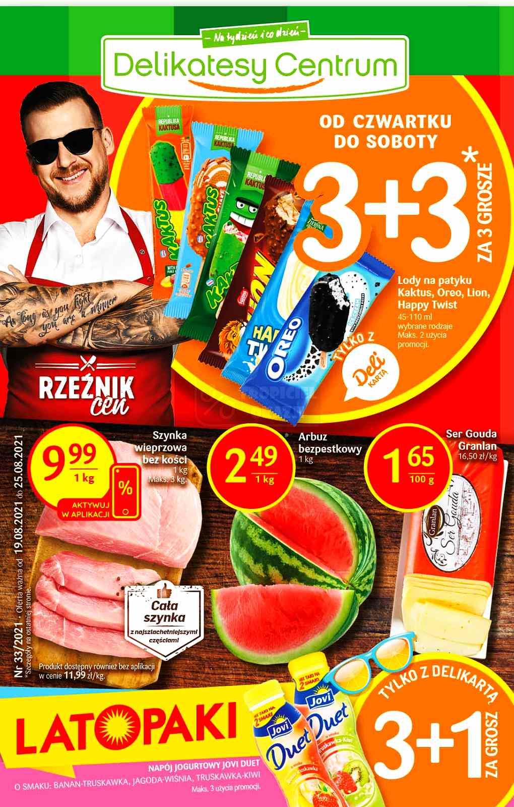 Gazetka promocyjna Delikatesy Centrum str. 1