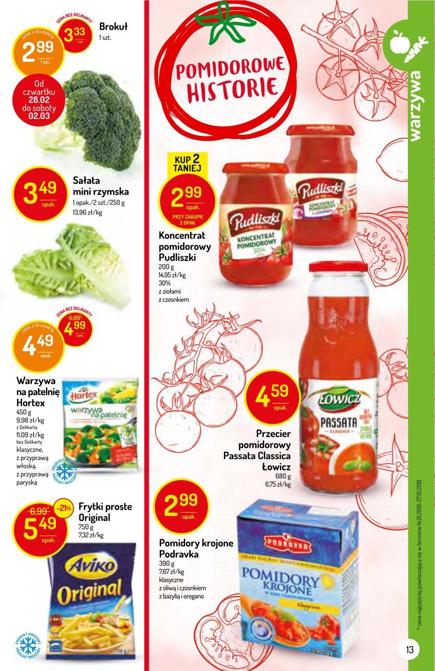 Gazetka promocyjna Delikatesy Centrum str. 13