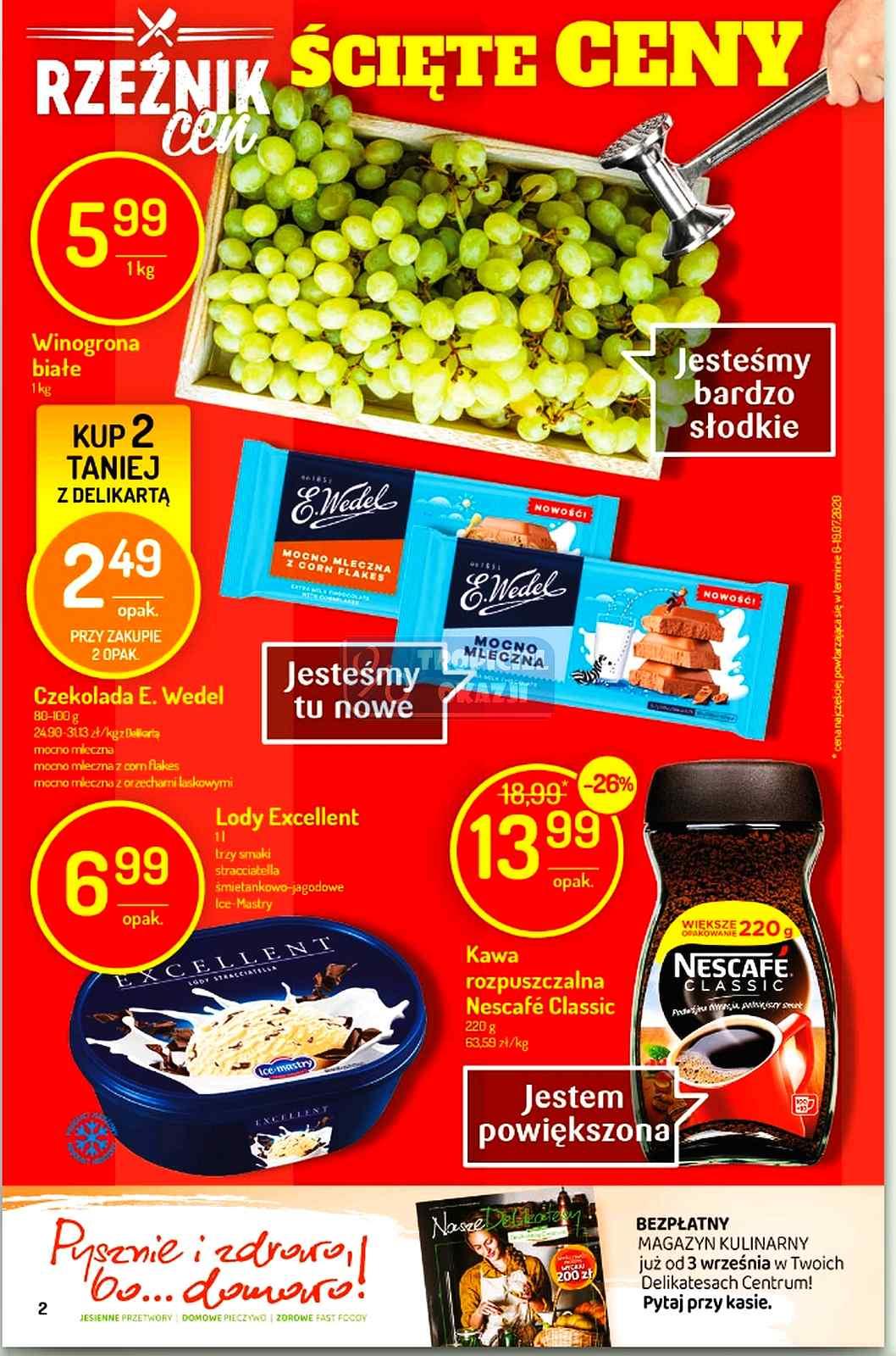 Gazetka promocyjna Delikatesy Centrum str. 2