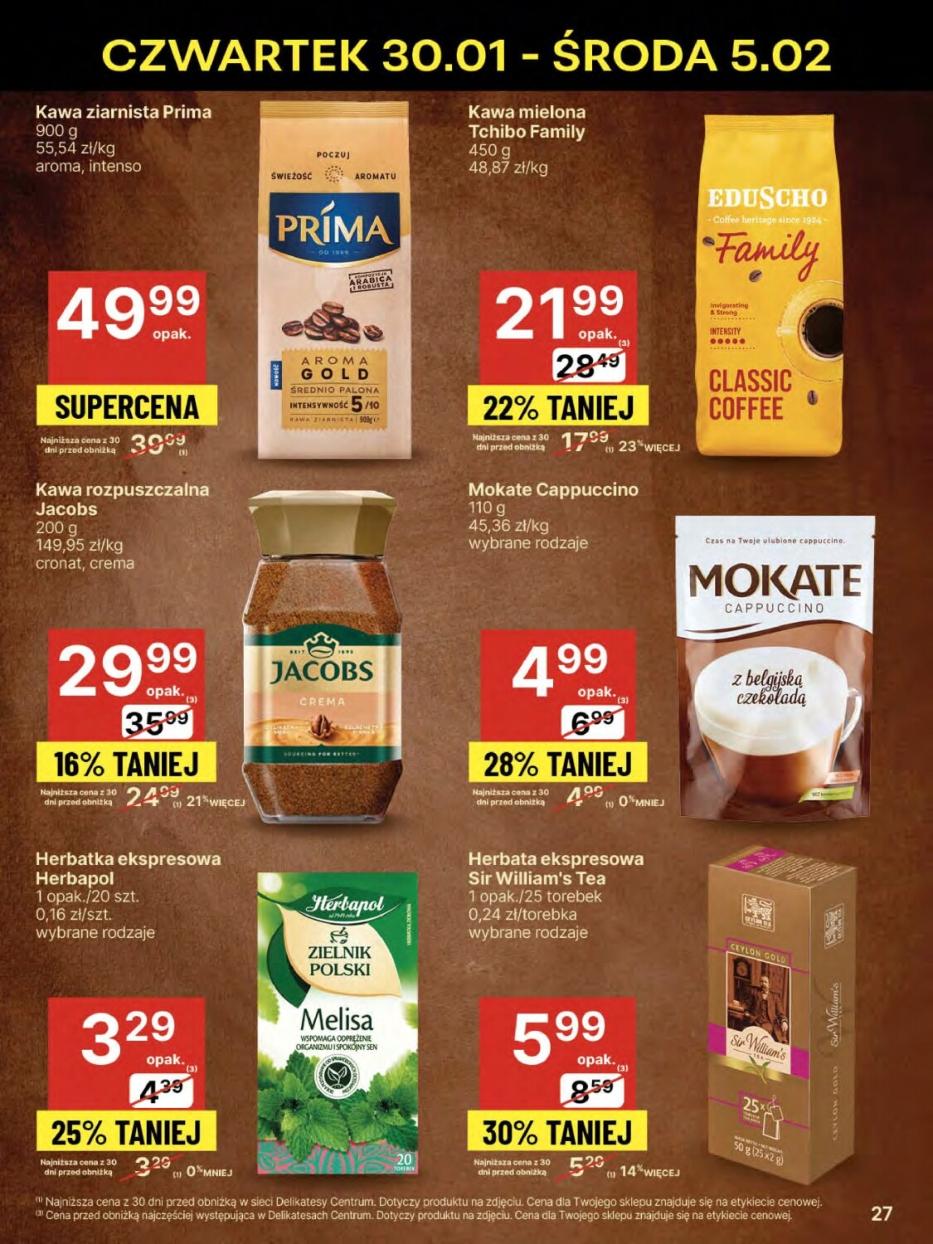 Gazetka promocyjna Delikatesy Centrum str. 27