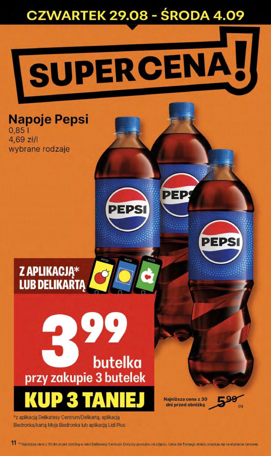 Gazetka promocyjna Delikatesy Centrum str. 11