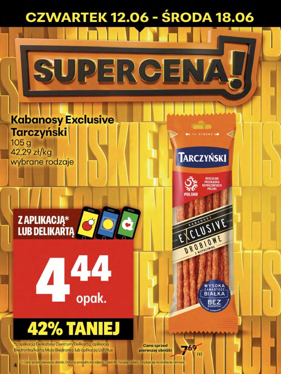 Gazetka promocyjna Delikatesy Centrum str. 4