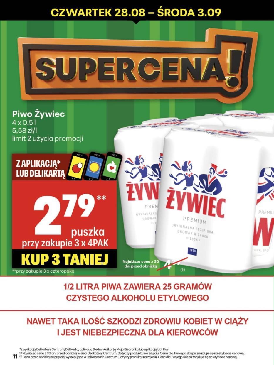 Gazetka promocyjna Delikatesy Centrum str. 11