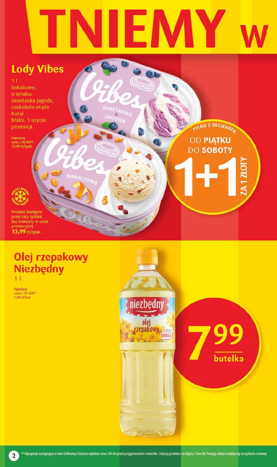 Gazetka promocyjna Delikatesy Centrum str. 2