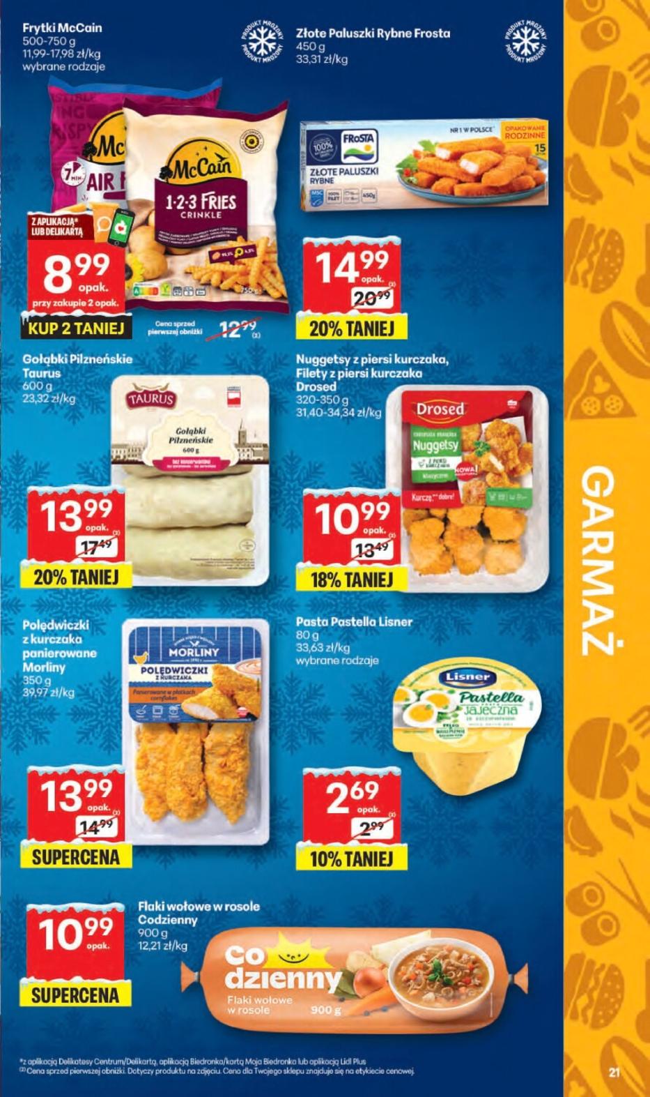 Gazetka promocyjna Delikatesy Centrum str. 21