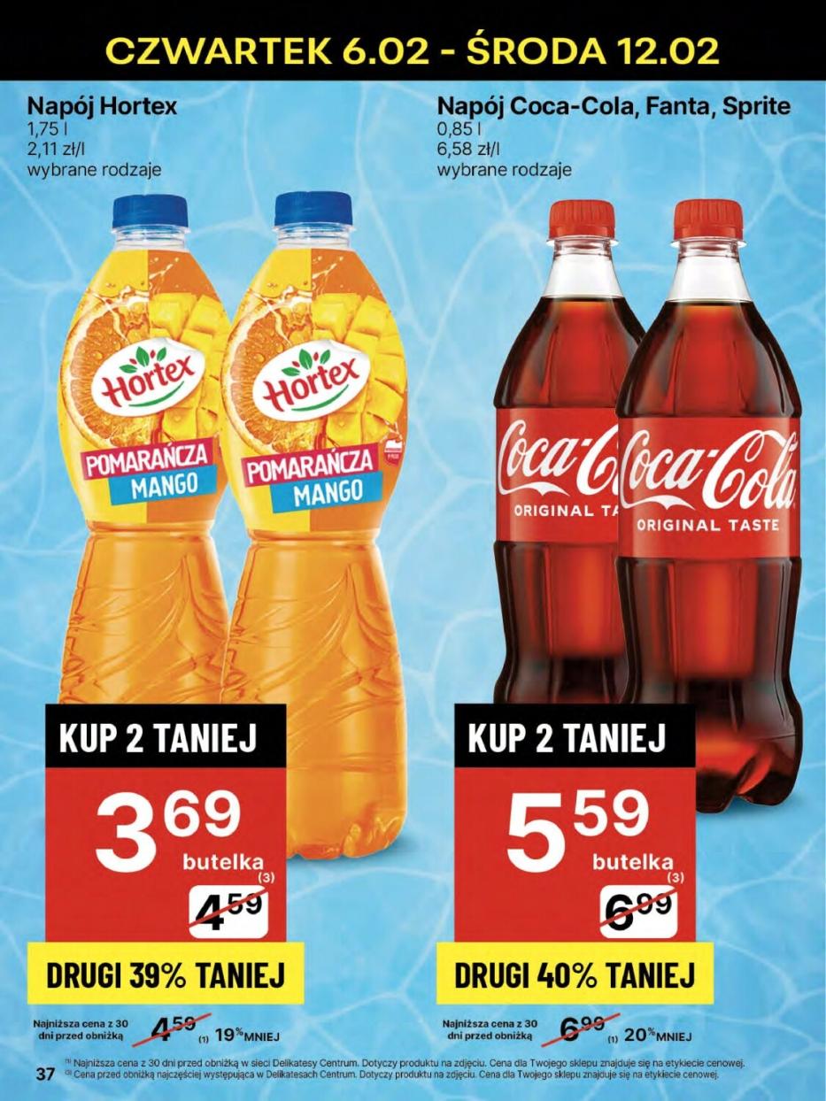 Gazetka promocyjna Delikatesy Centrum str. 37