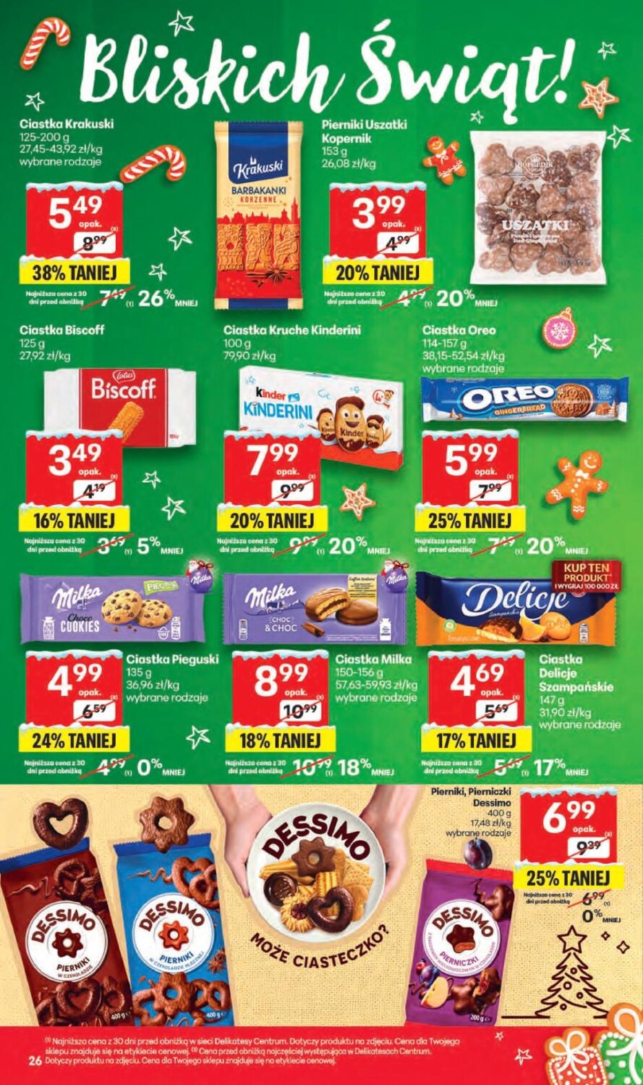 Gazetka promocyjna Delikatesy Centrum str. 26