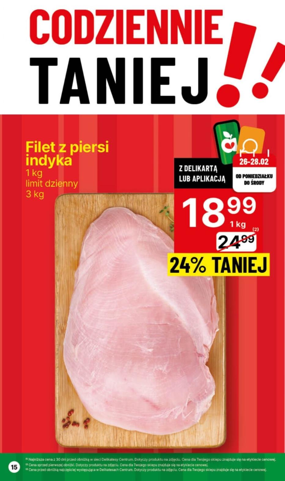 Gazetka promocyjna Delikatesy Centrum str. 15